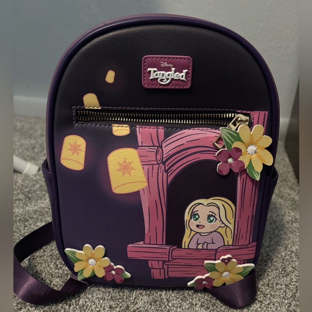 Tangled- Rapunzel mini backpack